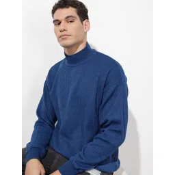 The Roadster Life Co. Ribbed High Neck Ribbed Pullover-picture-21