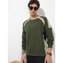 The Roadster Life Co. Round Neck Knitted Sweatshirt-picture-24