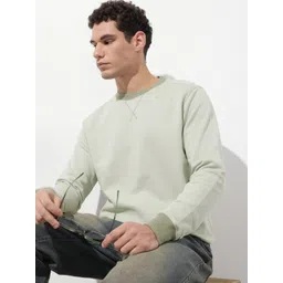 The Roadster Life Co. Round Neck Knitted Sweatshirt-picture-19