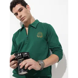 The Roadster Life Co. Shirt Collar Printed Sweatshirt-picture-29