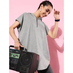 The Roadster Life Co. Solid Hooded Anti Fits Oversized Sweatshirt-picture-35