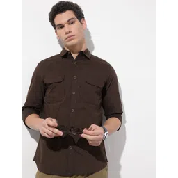 The Roadster Life Co. Spread Collar Casual Shirt-picture-11