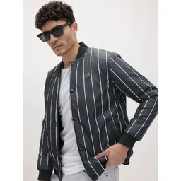 The Roadster Life Co. Striped Bomber Jacket-picture-11