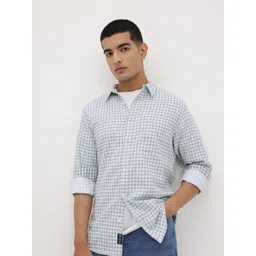 The Roadster Life Co. Tartan Checked Pure Cotton Casual Shirt-picture-32