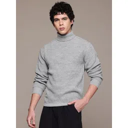 The Roadster Life Co. Turtle Neck Cable Knit Pullover Sweater-picture-14