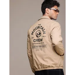 The Roadster Life Co. Typography Printed Padded Jacket-picture-35