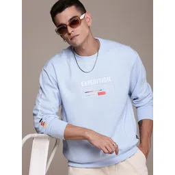 The Roadster Life Co. Typography Printed Relaxed Fit Sweatshirt-picture-54