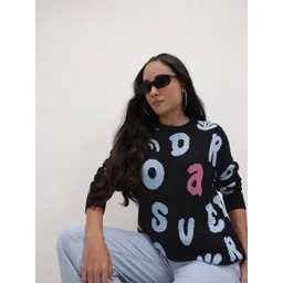 The Roadster Life Co. Typography Woven Design Pullover-picture-37