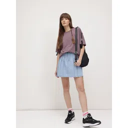 The Roadster Life Co. Women Drop-Shoulder Sleeves Oversized T-shirt-picture-20