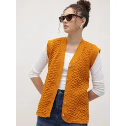 The Roadster Life Co. Women Self Design Longline Cardigan-picture-16