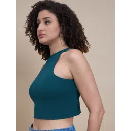 The Roadster Life style Co. Sleeveless Cropped Top image 4