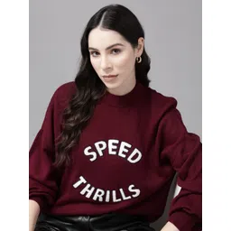 The Roadster Lifestyle Co. Acrylic Applique Pullover-picture-24