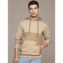 The Roadster Lifestyle Co. Colorblocked Hooded Sweatshirt-picture-18