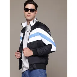 The Roadster Lifestyle Co. Colourblocked Bomber Jacket-picture-12