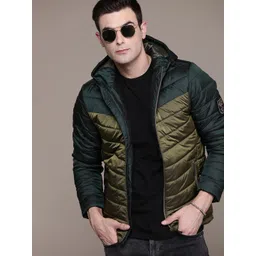 The Roadster Lifestyle Co. Colourblocked Hooded Padded Jacket-picture-25