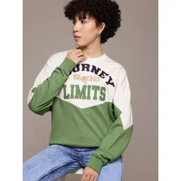 The Roadster Lifestyle Co. Colourblocked Sweatshirt-picture-34