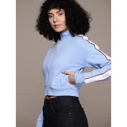 The Roadster Lifestyle Co. Crop Front-Open Sweatshirt-picture-39