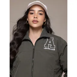 The Roadster Lifestyle Co. Embroidered Detail Tailored Jacket-picture-12