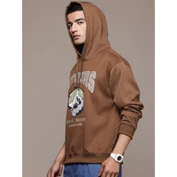 The Roadster Lifestyle Co. Embroidered Hooded Relaxed Sweatshirt image 4