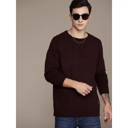 The Roadster Lifestyle Co. Fine Knit Acrylic Pullover-picture-17