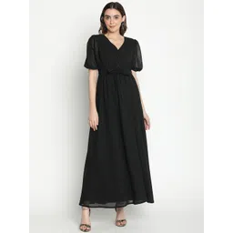 The Roadster Lifestyle Co Fit & Flare Women Maxi Dress-picture-19