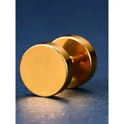 The Roadster Lifestyle Co Gold Plated Stainless Steel Stud Earrings-picture-39