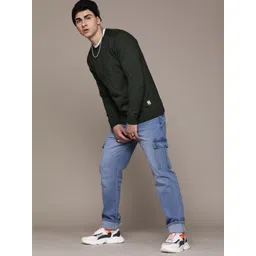 The Roadster Lifestyle Co. Melange Acrylic Pullover-picture-13