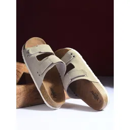 The Roadster Lifestyle Co. Men Beige Slip-On Casual Sandals-picture-12