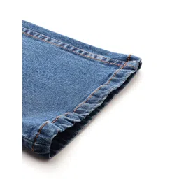 The Roadster Lifestyle Co. Men Bootcut Low Distress Light Fade Stretchable Jeans image 5