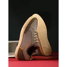 The Roadster Lifestyle Co. Men Brown Lace-Up Casual Sneakers-image-20