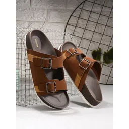 The Roadster Lifestyle Co Men Casual Slip On Sandals-picture-39