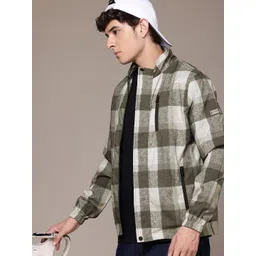 The Roadster Lifestyle Co. Men Checked Tailored Jacket-picture-16