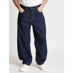 The Roadster Lifestyle Co Men Cotton Barrel Fit Jeans-picture-41