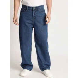 The Roadster Lifestyle Co Men Cotton Loose Balloon Jeans-picture-20
