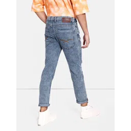 The Roadster Lifestyle Co. Men Denim Blue Slim Fit MCW Back Street Boys Hyper Hypo Jeans image 2