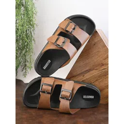 The Roadster Lifestyle Co Men Double Strap Comfort Sandals-picture-16