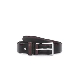 The Roadster Lifestyle Co. Men Formal Solid Leather Belt image 3