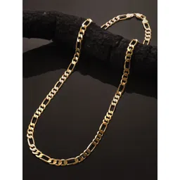The Roadster Lifestyle Co. Men Gold-Plated Brass Minimal Chains-picture-22