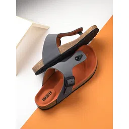 The Roadster Lifestyle Co. Men Grey Lightweight Comfort Sandals-picture-41