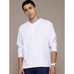 The Roadster Lifestyle Co. Men Henley Neck Sweatshirt-picture-38