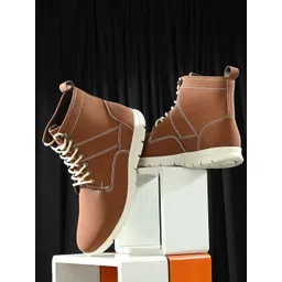 The Roadster Lifestyle Co. Men High-Top Regular Boots-picture-28