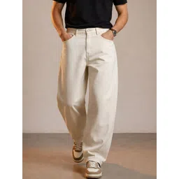 The Roadster Lifestyle Co Men Mid-Rise Clean Look Balloon- Fit Jeans-picture-54