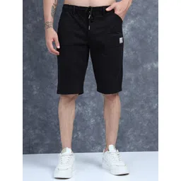 The Roadster Lifestyle Co Men Mid-Rise Relaxed-Fit Cargo Shorts-picture-18