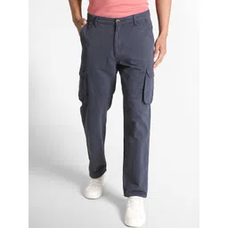 The Roadster Lifestyle Co Men Mid Rise Trousers-picture-24