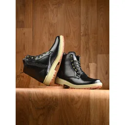 The Roadster Lifestyle Co Men Mid-Top Casual Boots-picture-15