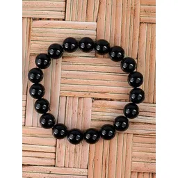 The Roadster Lifestyle Co Men Natural Onyx Crystal Stretchable Bracelet-picture-41