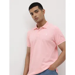 The Roadster Lifestyle Co. Men Polo Collar T-shirt-picture-27