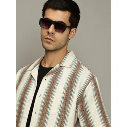The Roadster Lifestyle Co. Men Premium Relaxed Fit Vertical Striped Cotton Casual Shirt-picture-12