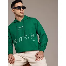 The Roadster Lifestyle Co. Men Printed Hooded Sweatshirt-picture-25