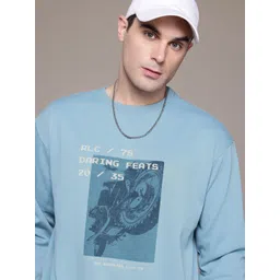 The Roadster Lifestyle Co. Men Printed Relaxed Fit Sweatshirt-picture-13